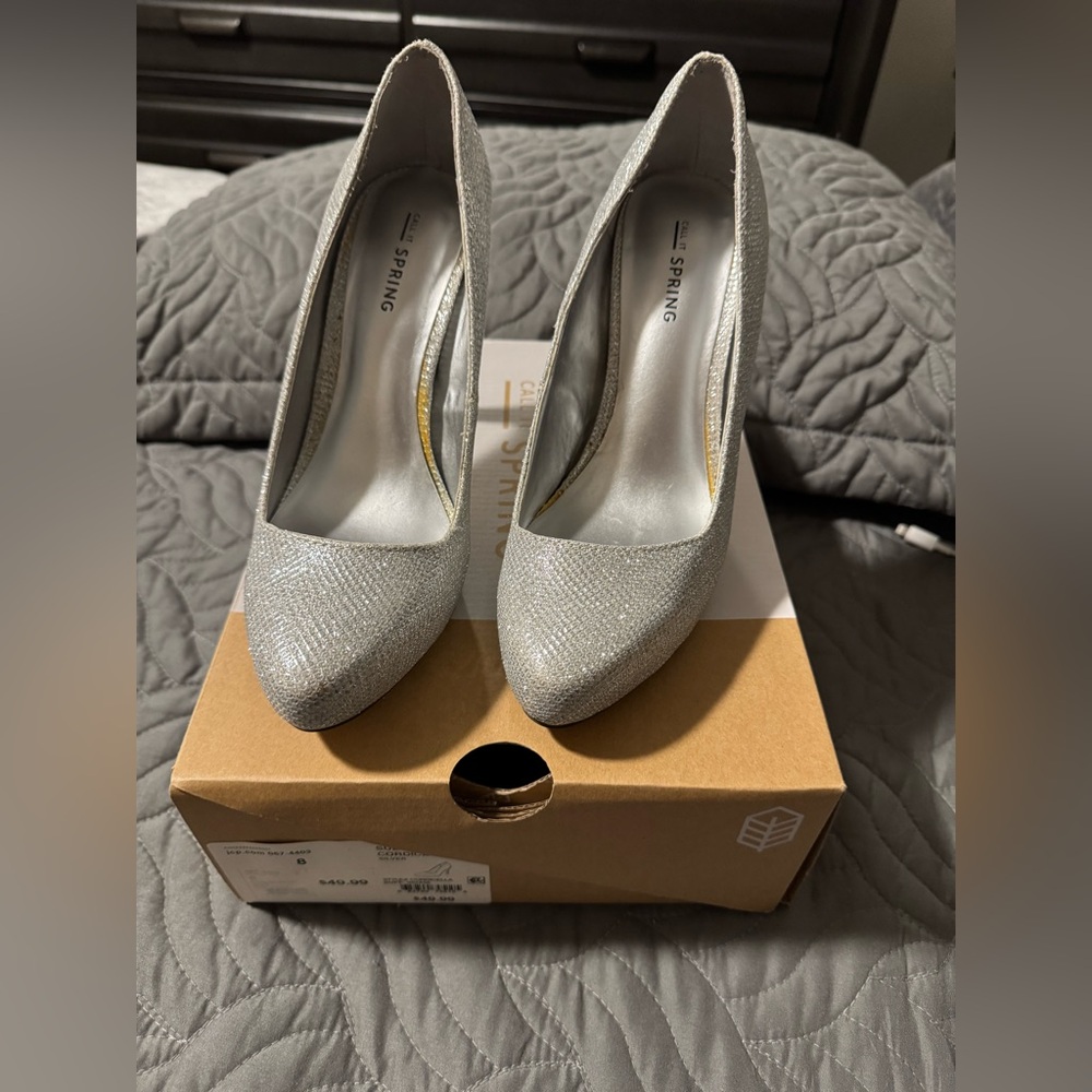 Women's Silver Heels